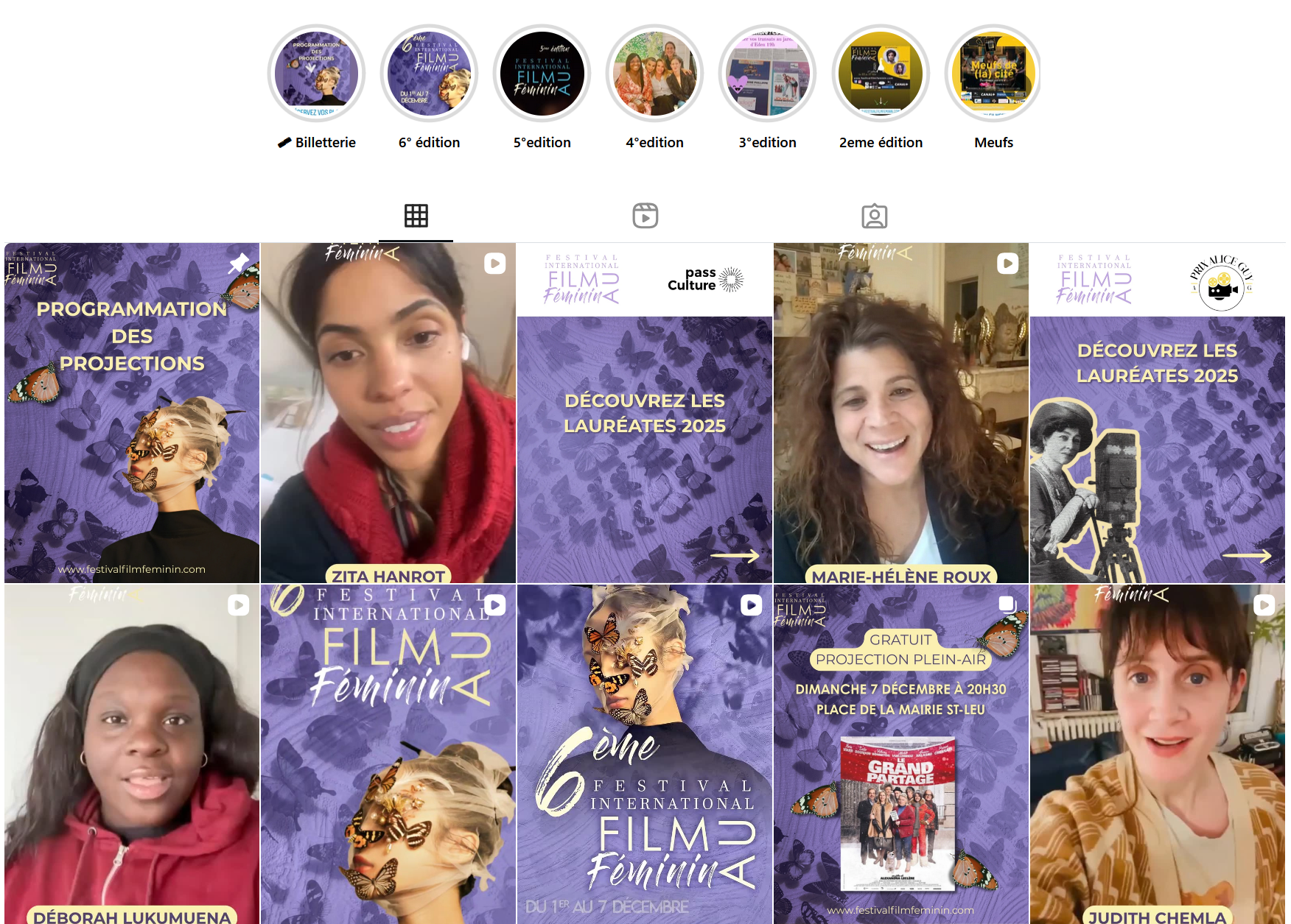 Suivez nous en direct sur Instagram